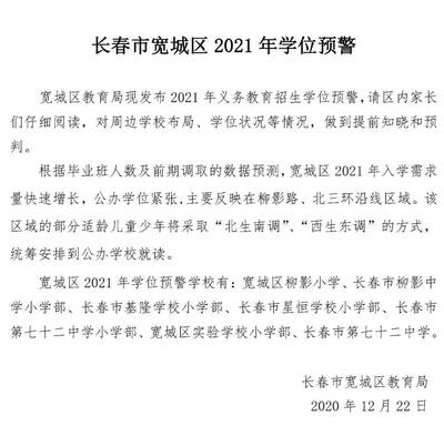 学位预警!涉及长春7校!